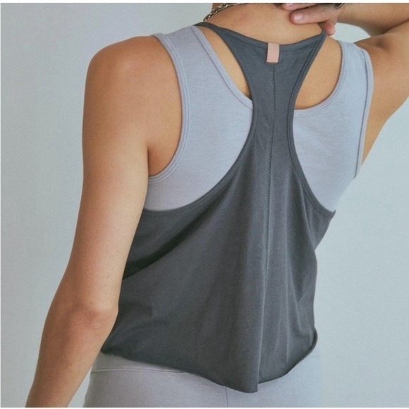 LUNYA Organic Pima Racer Tank - Picture 2 of 4